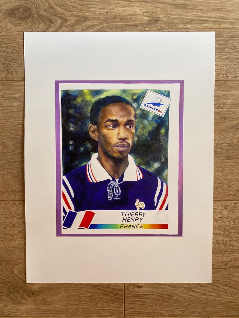 Thierry Henry Print